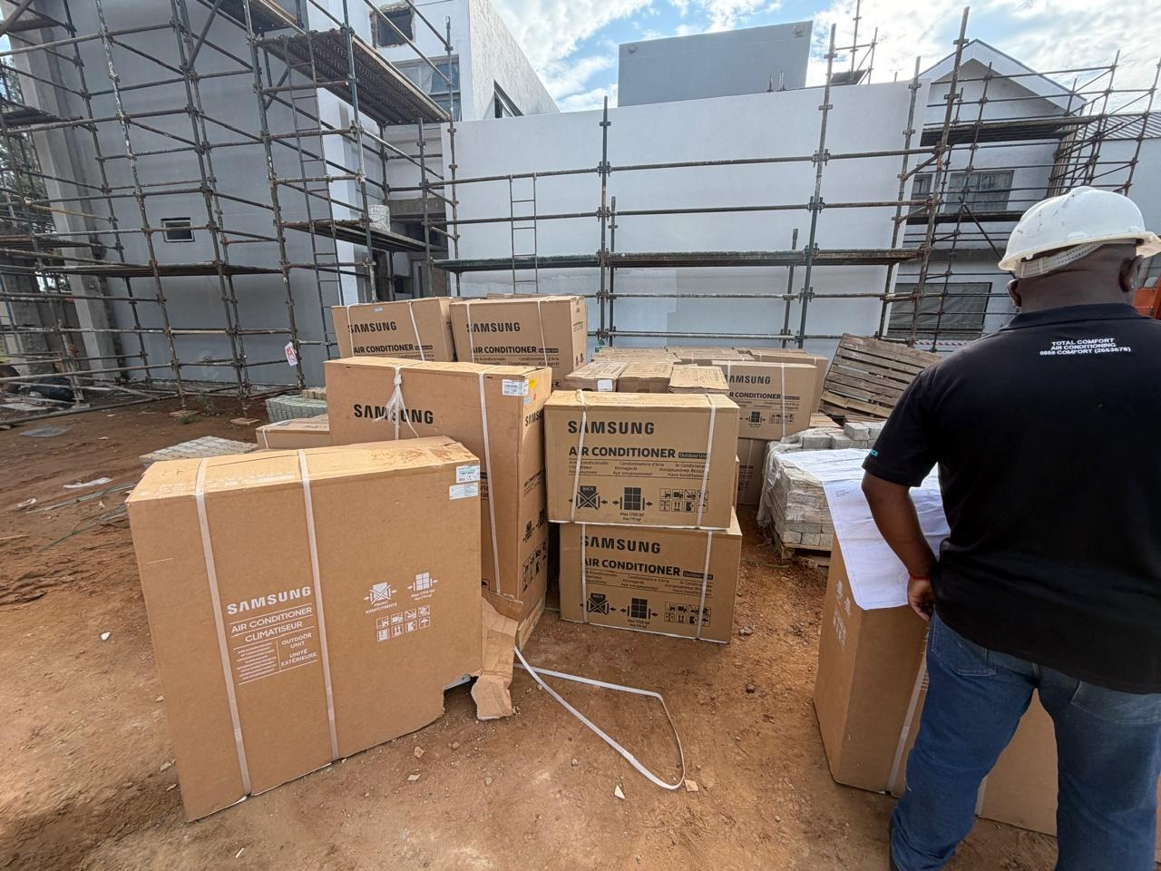 Eureka project — 120,000 BTU central cooling system